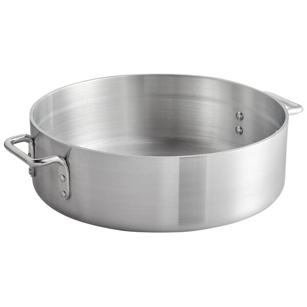 Used Lincoln Wear-Ever Cookware 4096 Aluminum Heavy Duty 18Qt Braising Pot  W Handles
