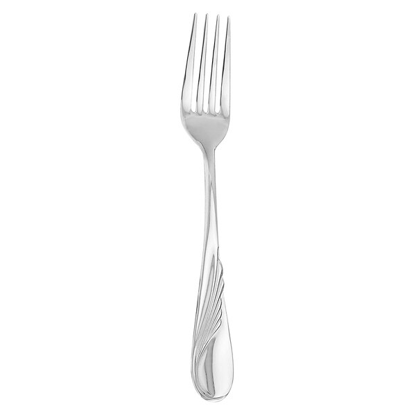 A Walco Goddess stainless steel dinner fork with a silver handle.