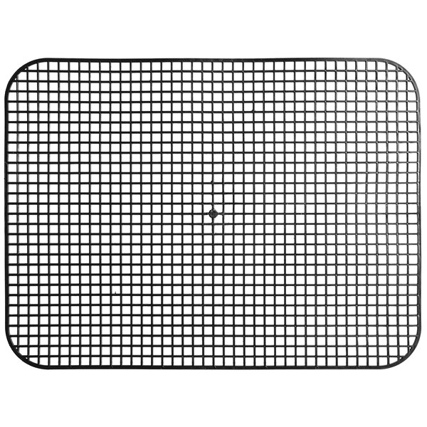 A black rectangular grid on a white background.