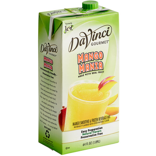 DaVinci Gourmet 64 fl. oz. Mango Mania Real Fruit Smoothie Mix
