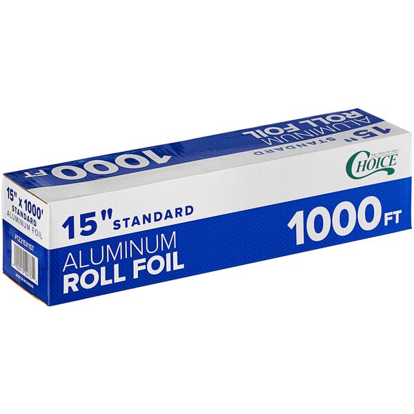 Choice 24 x 1000' Food Service Heavy-Duty Aluminum Foil Roll