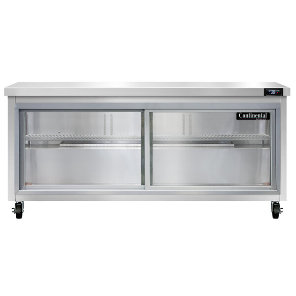 Continental Refrigerator SW72NSGD 72" Undercounter Refrigerator with