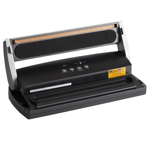 A white Weston Harvest Guard external vacuum sealer with black and silver buttons.