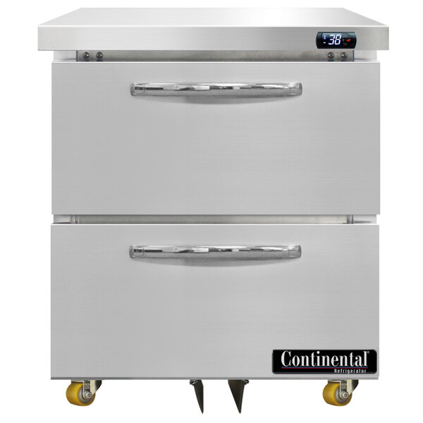 Continental Refrigerator SW27NUD 27" Low Profile Undercounter