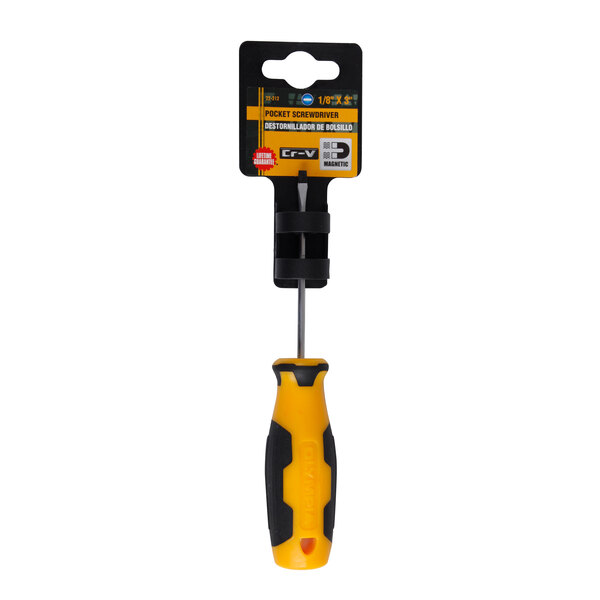 Olympia Tools 22-212 1/8 by 3 Pocket Screwdriver