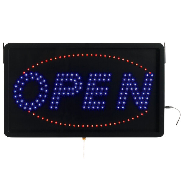 Aarco OPE02L Large Open LED Sign