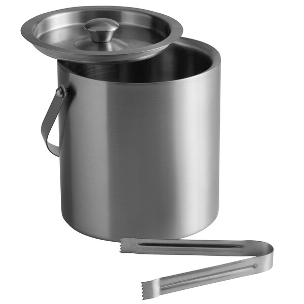 Franmara 9284 Jamboree Double Wall Brushed Stainless Steel 3 Qt. Ice