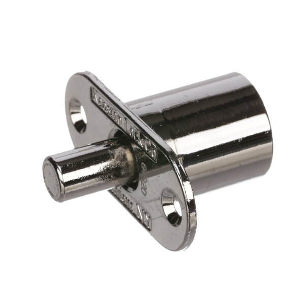 A stainless steel Structural Concepts plunger lock.
