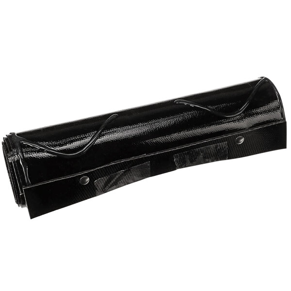A black wavy silicone belt.