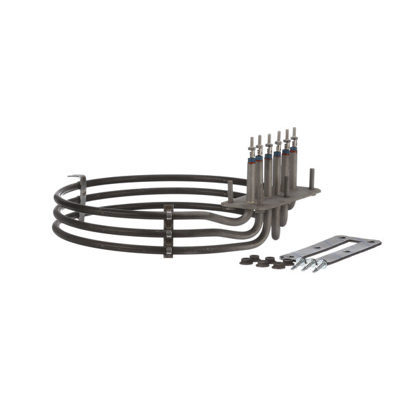 A Fri-Jado 9292029S heating element with screws on a counter.