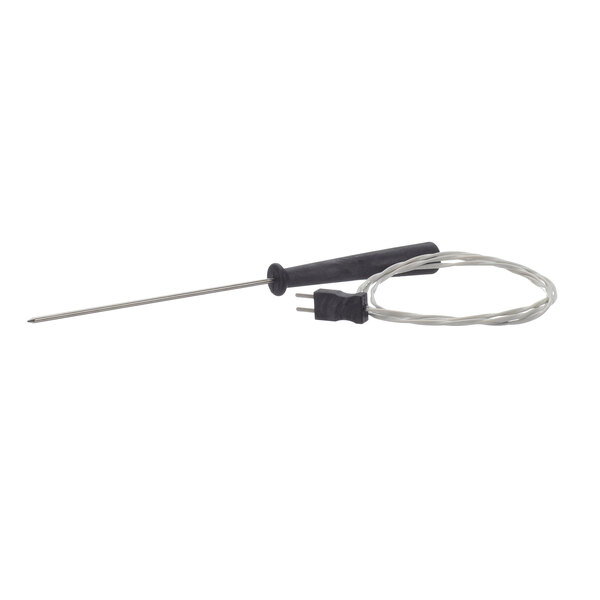 A Carter-Hoffmann meat probe with a long wire.