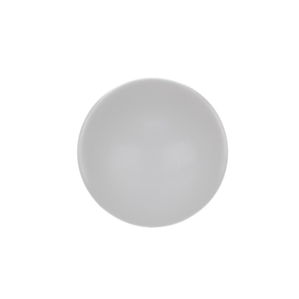 A white plastic restrictor ball.