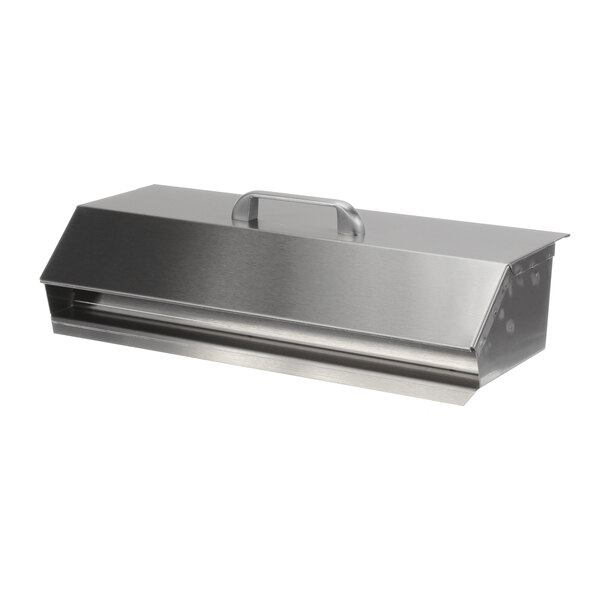 A silver metal box with a handle, the Gaylord 92095 Gx16 Extractor Insert.