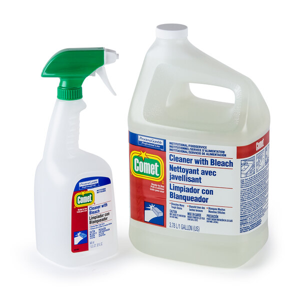 Procter & Gamble 02291 1 gallon / 128 oz. Comet Cleaner Refill with Bleach - 3/Case