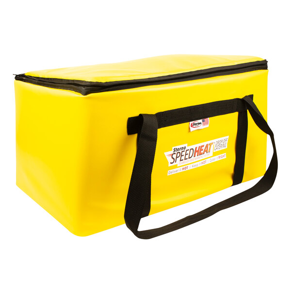 Sterno 72038 SpeedHeat™ Yellow LeakProof Insulated Food Pan Carrier