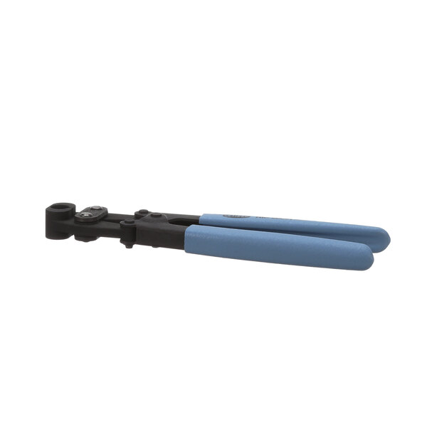 A blue and black Lancer crimping tool.