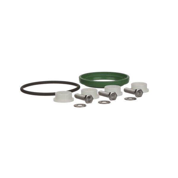 A green Garland shaft seal kit with screws and nuts.