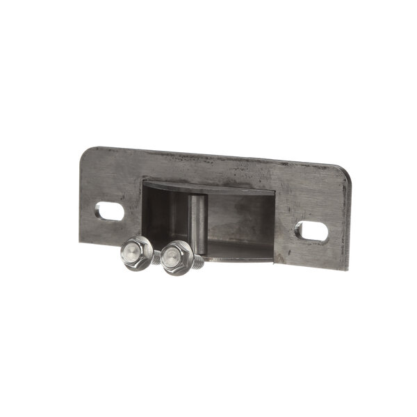 A Blodgett 57889 door catch, a metal bracket with two screws on it.