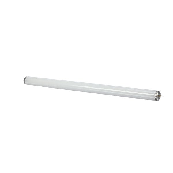 A Silver King fluorescent tube light with a white tube and silver end caps.