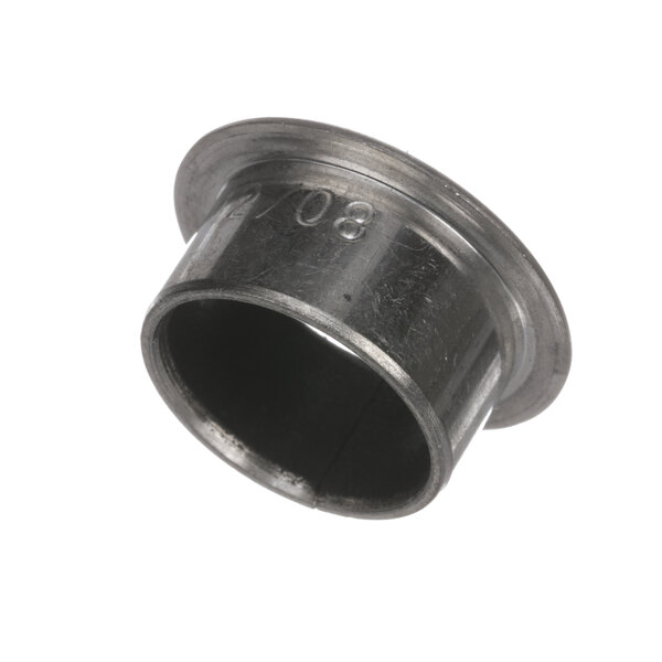A close-up of a Proluxe bushing, a metal ring with a hole in it.