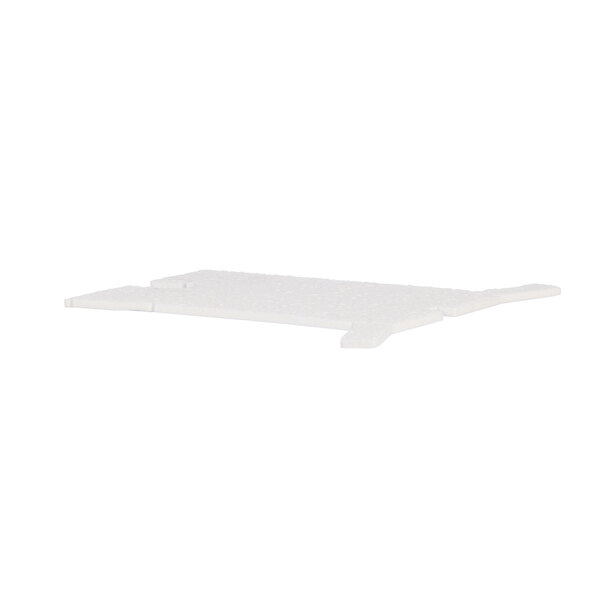 A white rectangular insulation mat with handles.