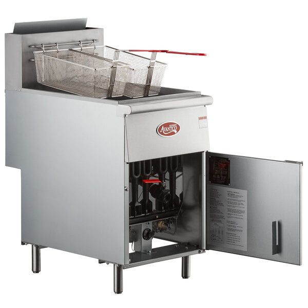 Avantco FF518 Liquid Propane 70100 lb. Stainless Steel Tube Floor