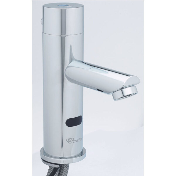 T&S EC-3106 ChekPoint Single Hole Deck Mounted Hands-Free Sensor Sensor Faucet with Cast Spout ADA Compliant
