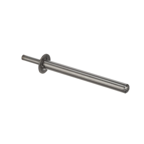 A long metal rod with a round base.