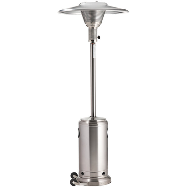 Crown Verity CV2650SS Stainless Steel Portable Propane Outdoor Patio Heater 45,000 BTU