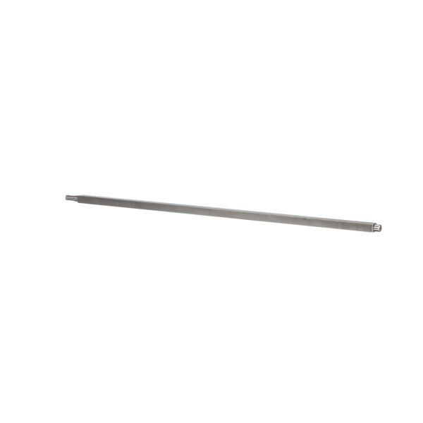 A long stainless steel metal rod with a rectangular tip.