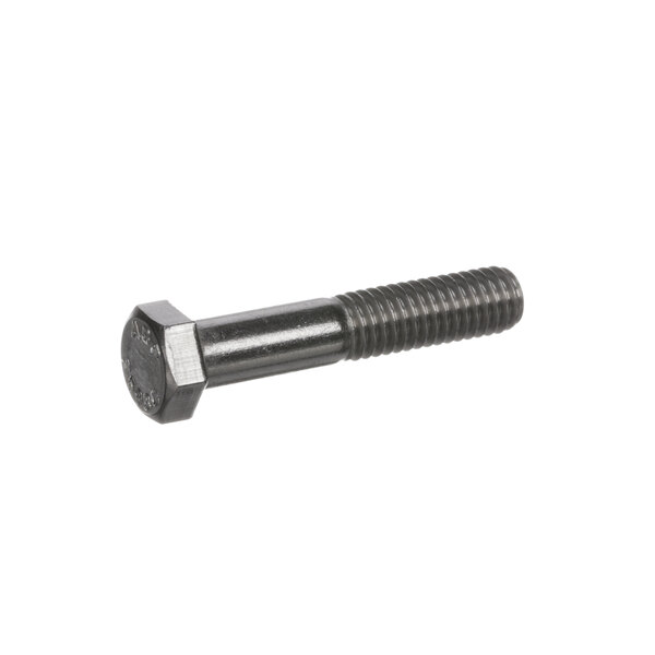 A close-up of an American Dish Service hex bolt.