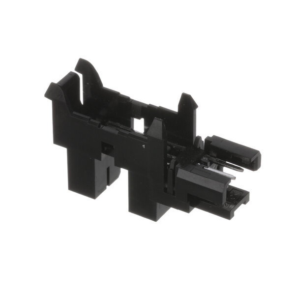 A black plastic Bunn Photointerrupter with a black connector.