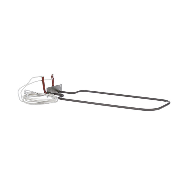 A Vulcan 00-960563 heating element with wires and a hook.