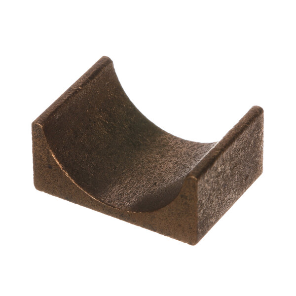 A close-up of a brown metal Berkel bushing.