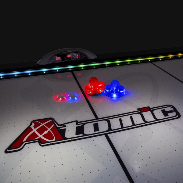 Atomic G04865W Top Shelf 7 1/2' Air Hockey Table