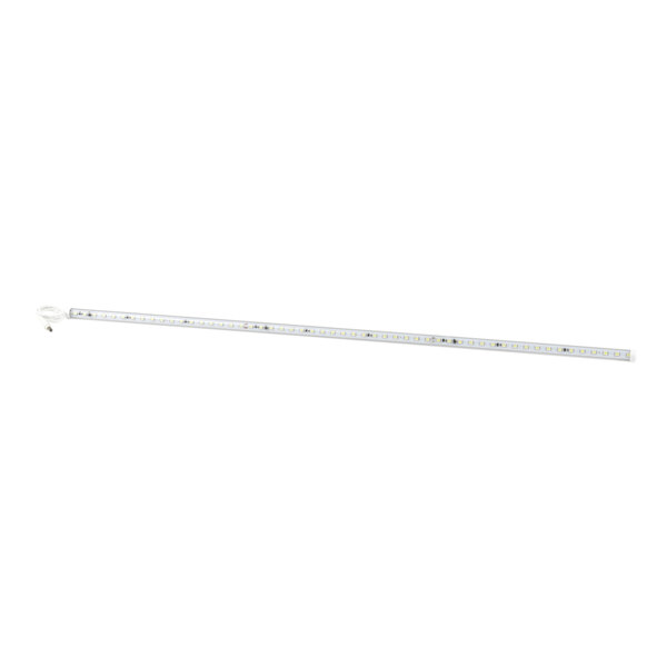 A long white LED light strip.