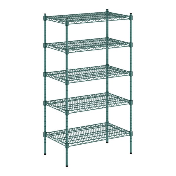 Regency 18 x 60 NSF Green Epoxy Wire Shelf