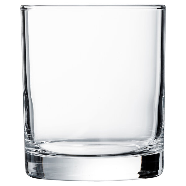 An Arcoroc Princesa rocks/old fashioned glass.