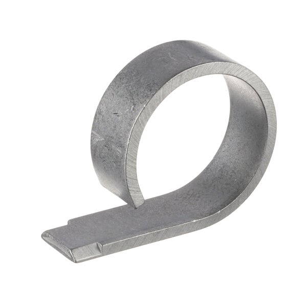 A metal ring with a thin strip.