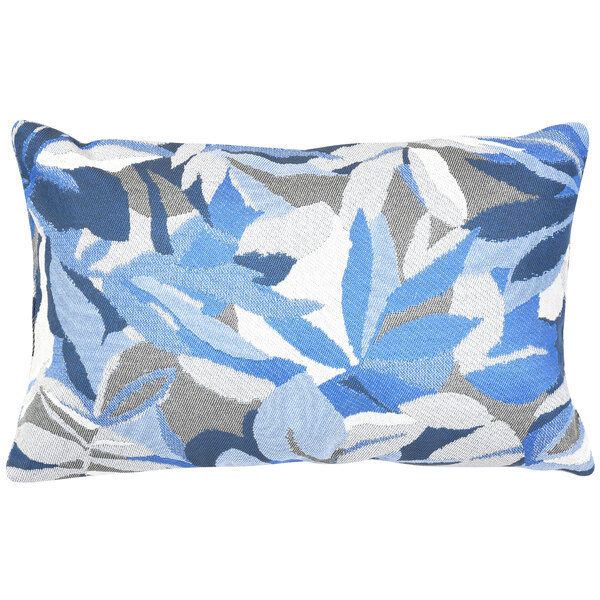 blue lumbar throw pillows