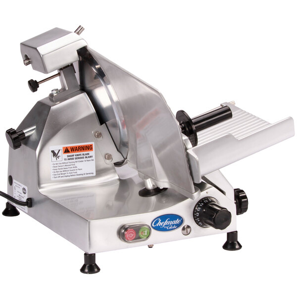 Globe Chefmate C10 10" Manual Gravity Feed Slicer 1/4 hp