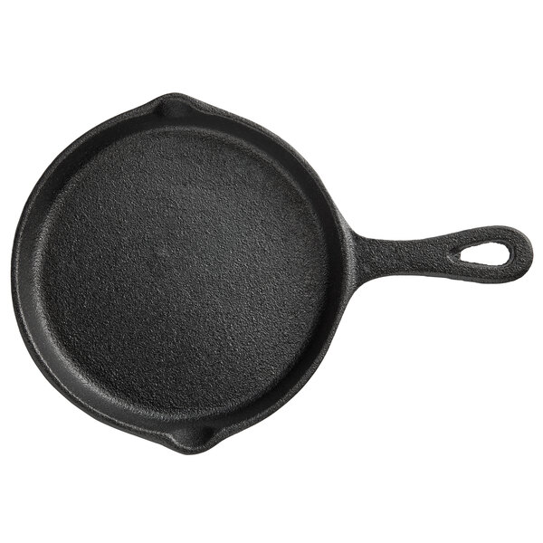 Vollrath 59736 5 1/2" PreSeasoned Mini Cast Iron Skillet