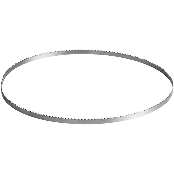 An Avantco band saw blade for general use with sharp tips.