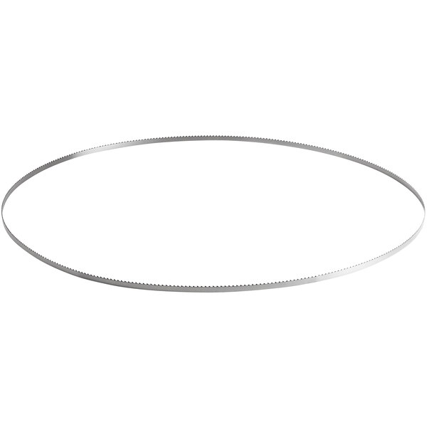 A 126" band saw blade for general use on a white background.
