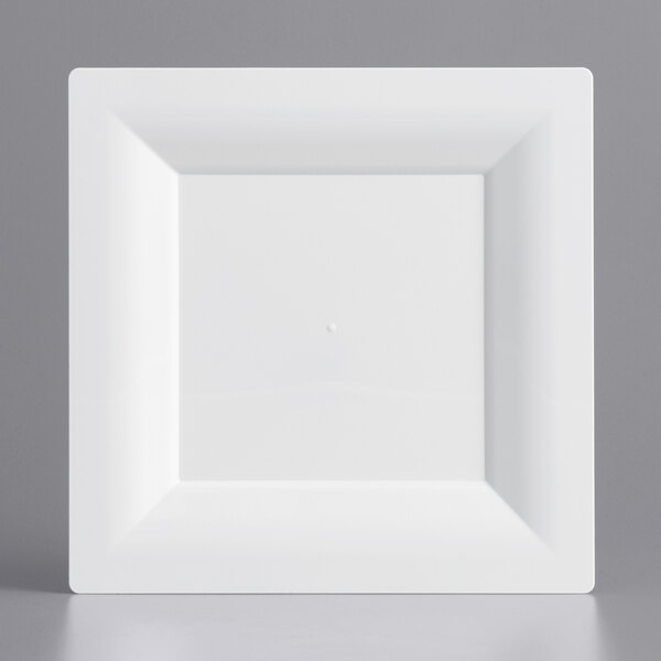Deco Plate, 17x19 cm, 2 mm, White, 5 pc