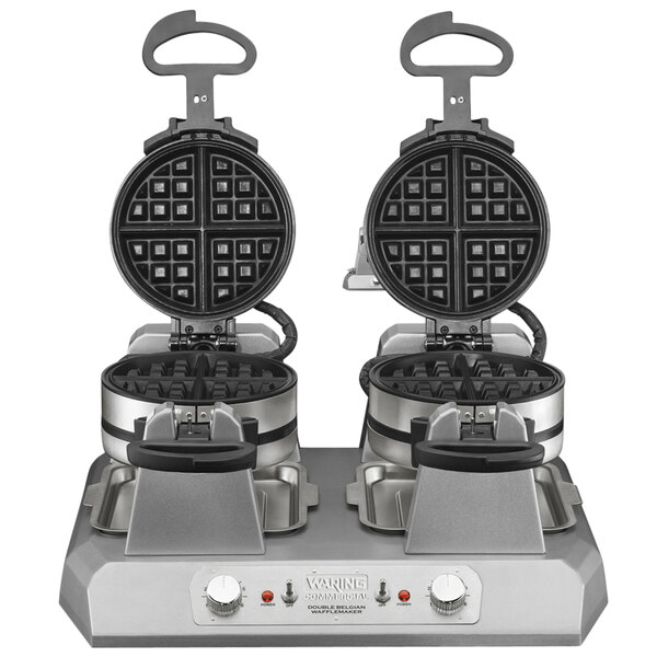 Waring WW300BX NonStick Quad Belgian Waffle Iron / Maker 208V, 2700W
