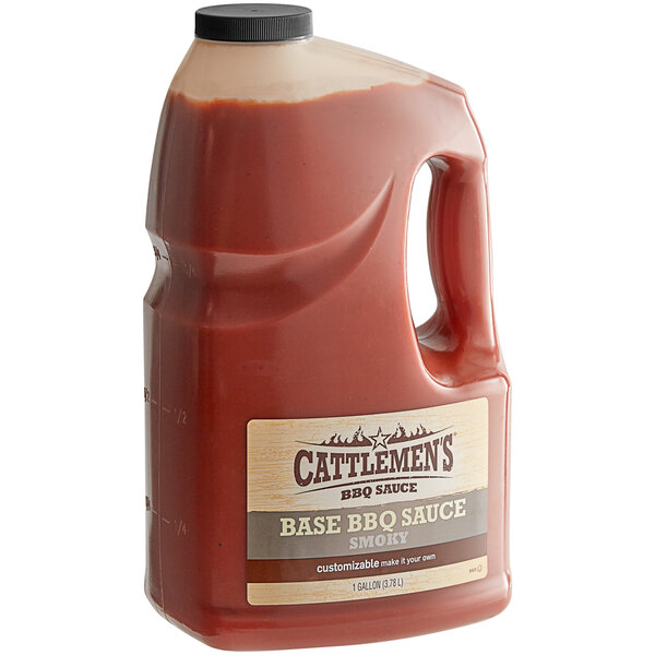 Cattlemen's 1 Gallon Smoky Base BBQ Sauce 4/Case