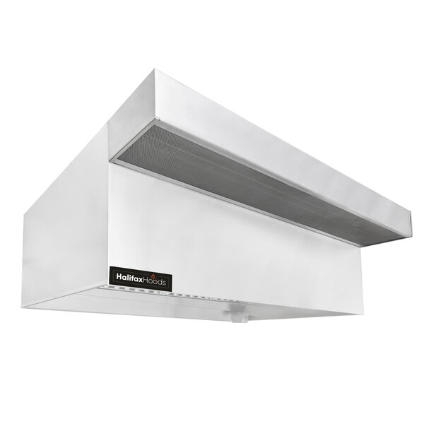 A white Halifax commercial kitchen hood.