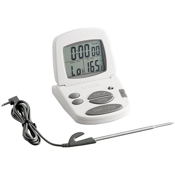 Taylor 1470FS 5 1/4 Digital Cooking Thermometer and 24 Hour