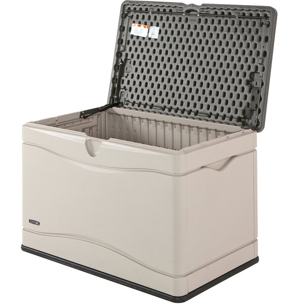 Lifetime 60103 80 Gallon HeavyDuty Outdoor Storage Deck Box